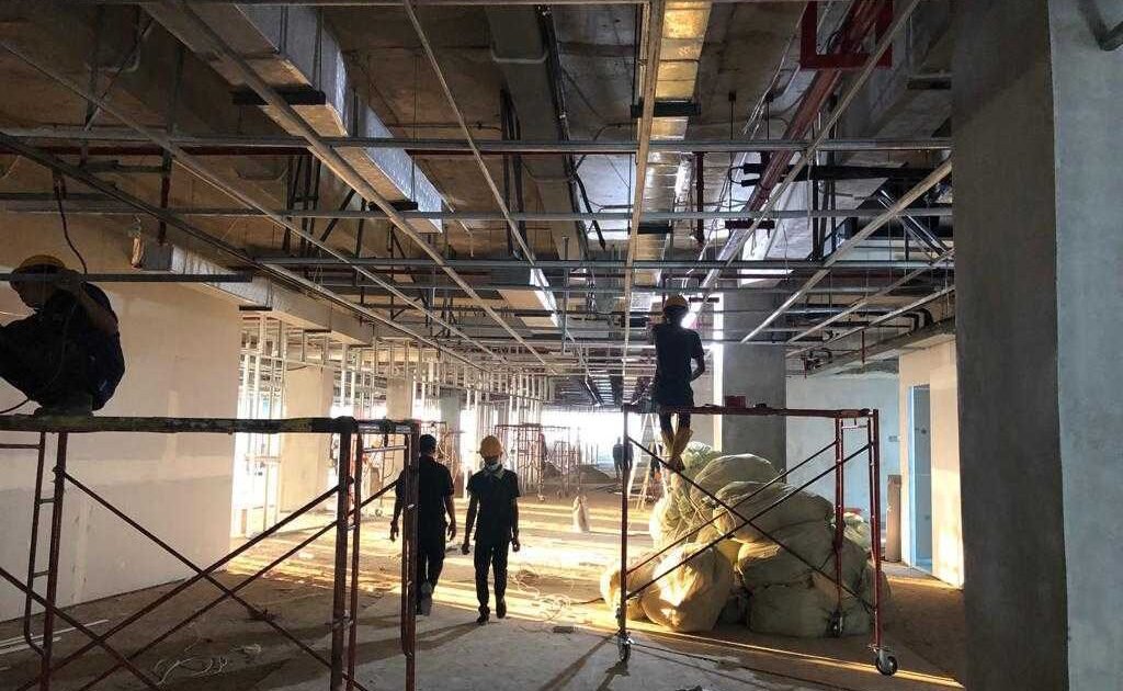 Tahapan renovasi kantor