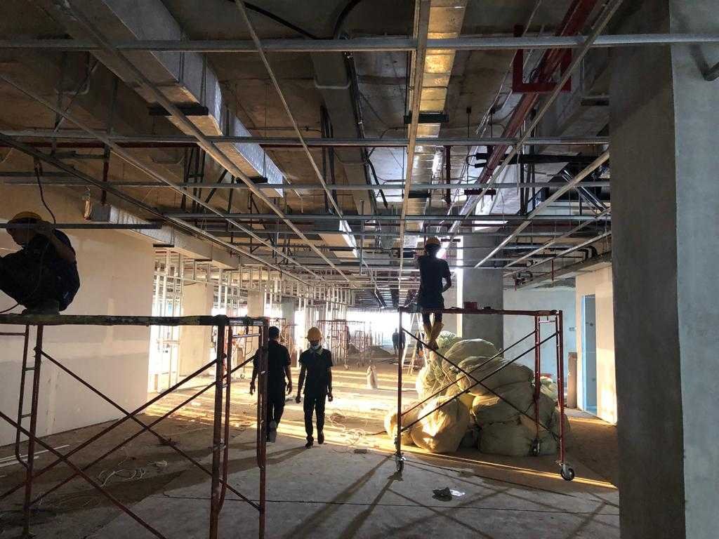 Tahapan renovasi kantor