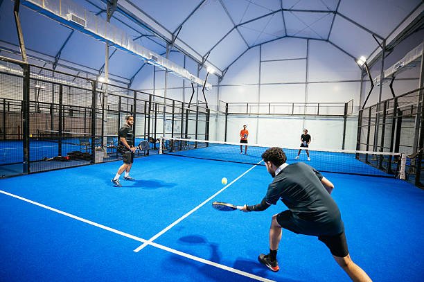 desain lapangan padel  