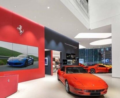 renovasi showroom mobil