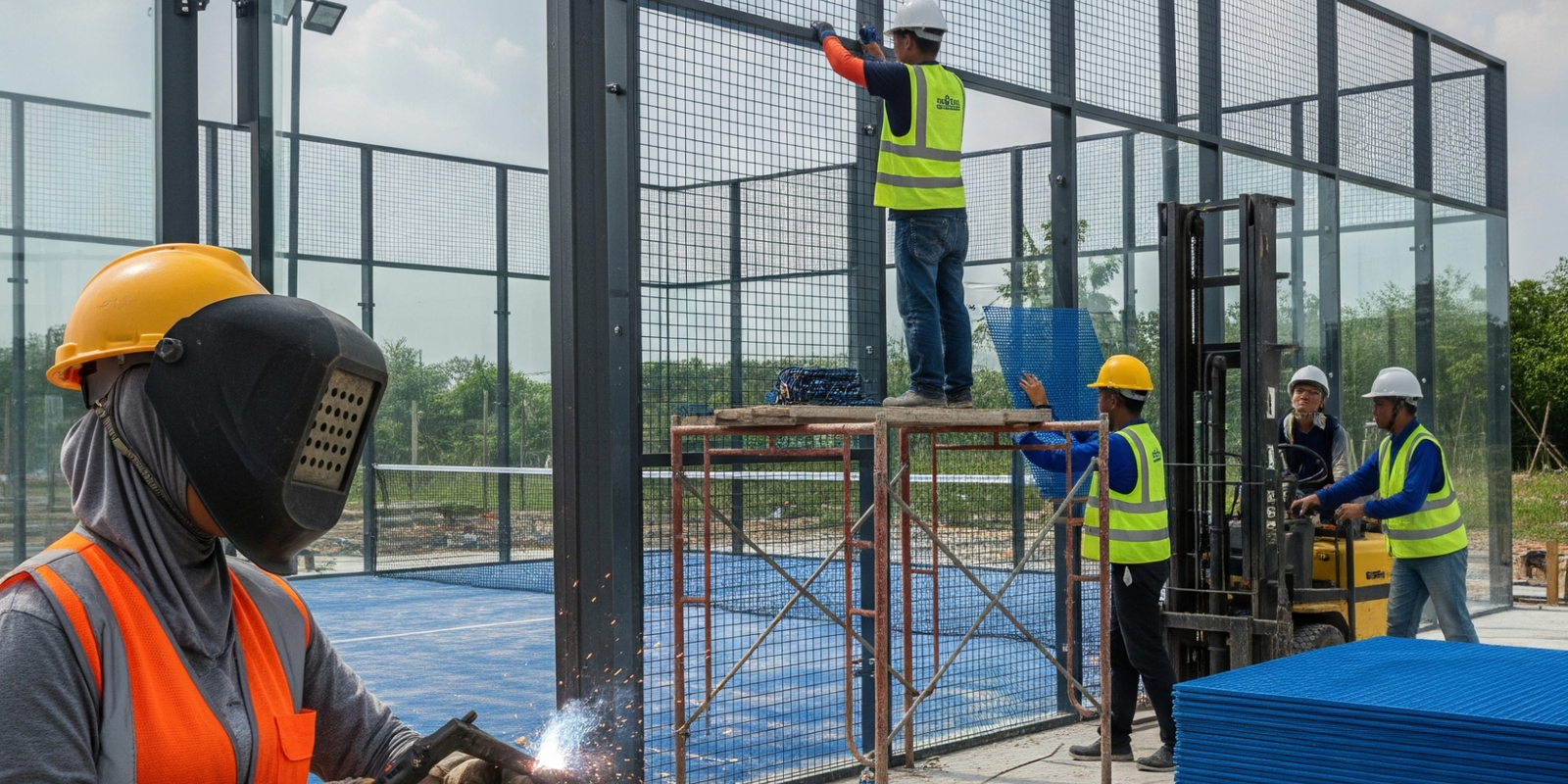 tukang membuat padel