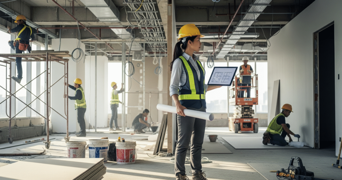 hrga sedang cek pekerjaan