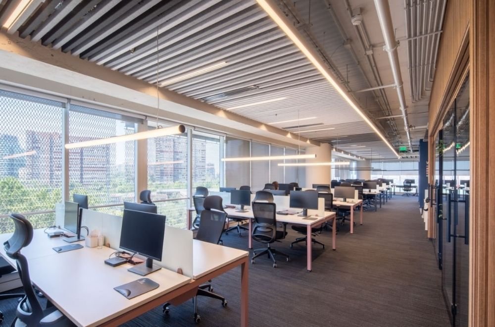interior kantor kerja Jakarta